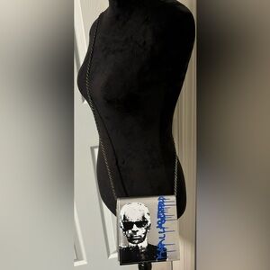 Karl Lagerfeld Limited Edition Silver Crossbody